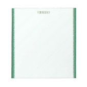 Notitieblok groene grenzen (Voorkant)