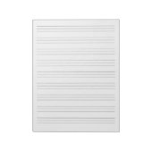 Notitieblok handschriftenpapier (Gedraaid)