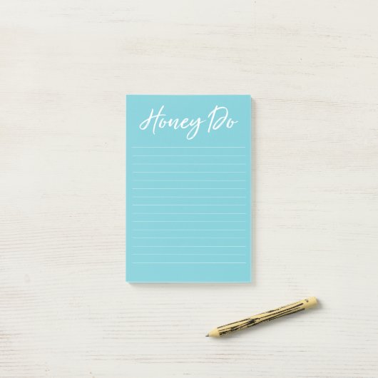 Notitieblok Honey Do List Post-it® Notes (Op bureau)
