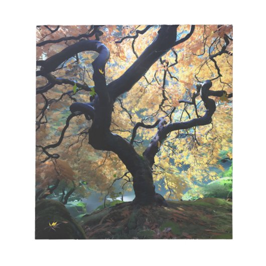 Notitieblok in de herfst (Voorkant)