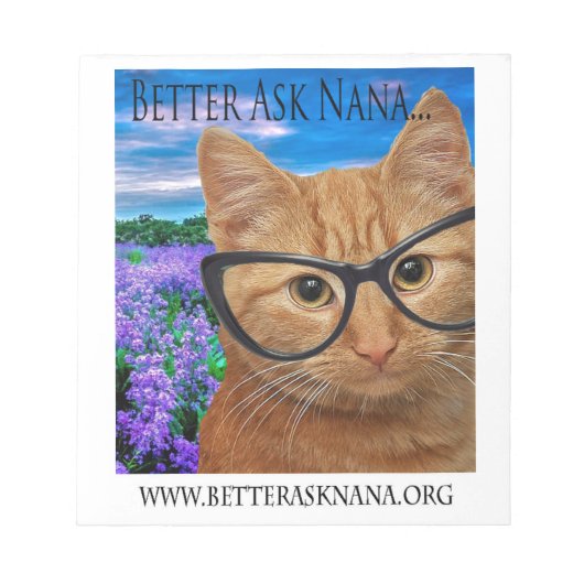 notitieblok kan beter aan Nana vragen (Voorkant)