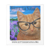 notitieblok kan beter aan Nana vragen (Voorkant)