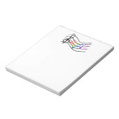 Notitieblok Kleur Mijn wereld (Gedraaid)