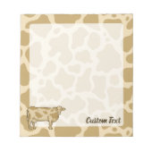 Notitieblok koe profiel (Voorkant)