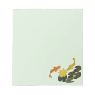 Notitieblok - Koi en Lily Pads