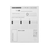 Notitieblok leerkracht/Kantoor Planner (Gedraaid)