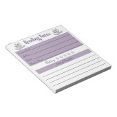 Notitieblok Leesnotities (Schuin)