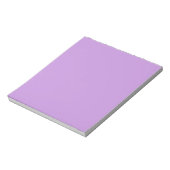 Notitieblok met achtergrond pastellavender (Gedraaid)