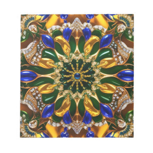 Notitieblok met Brazilië Kleuren Modern Design