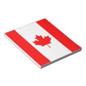 Notitieblok met de vlag van Canada (Schuin)