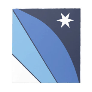 Notitieblok met de vlag van Columbia, SC