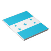 Notitieblok met de vlag van Honduras (Schuin)