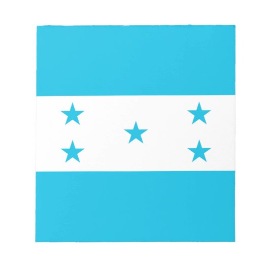 Notitieblok met de vlag van Honduras (Voorkant)