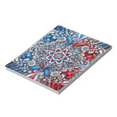 Notitieblok met Franse kleuren Modern Design (Gedraaid)