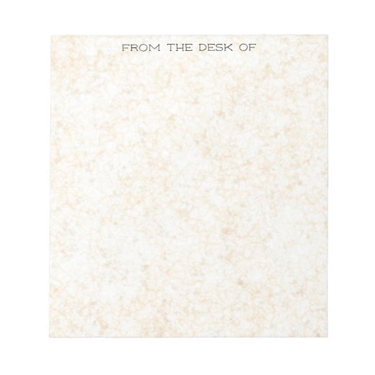 Notitieblok met getextureerde blik (Voorkant)