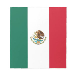 Notitieblok met Mexicaanse vlag