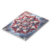 Notitieblok met Noorse kleuren Modern Design (Gedraaid)