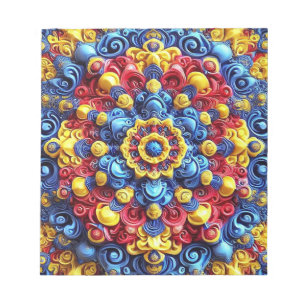 Notitieblok met Roemeense kleuren Modern Design