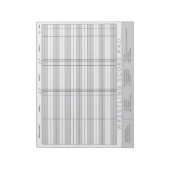 Notitieblok met rustelscores (Gedraaid)