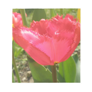 Notitieblok met tulpen