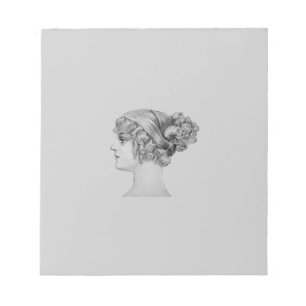 Notitieblok met Vintage Kapsels