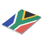 Notitieblok met vlag van Zuid-Afrika (Gedraaid)