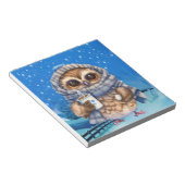 Notitieblok met warme chocolade (Schuin)