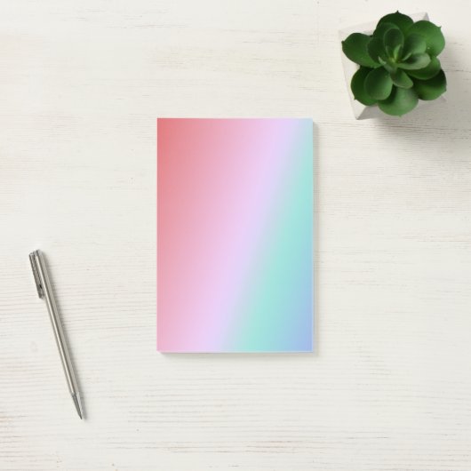 Notitieblok met zachte penseelstreken post-it® notes (Kantoor)