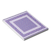 Notitieblok of Jotter, Mauve en White Ogees, Polka (Schuin)