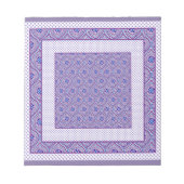 Notitieblok of Jotter, Mauve en White Ogees, Polka (Voorkant)