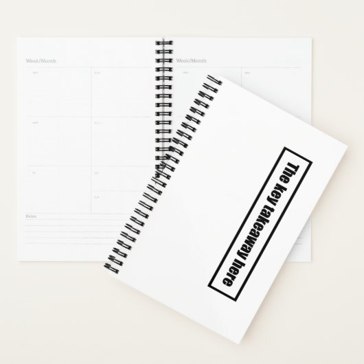 Notitieblok, planner (Display)