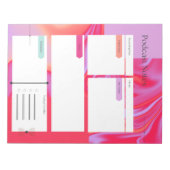 Notitieblok Podcast Organizer (Voorkant)