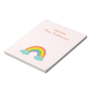 Notitieblok Regenboog voor Erkenning van Leraren