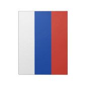 Notitieblok Russische vlag (Rusland) (Gedraaid)