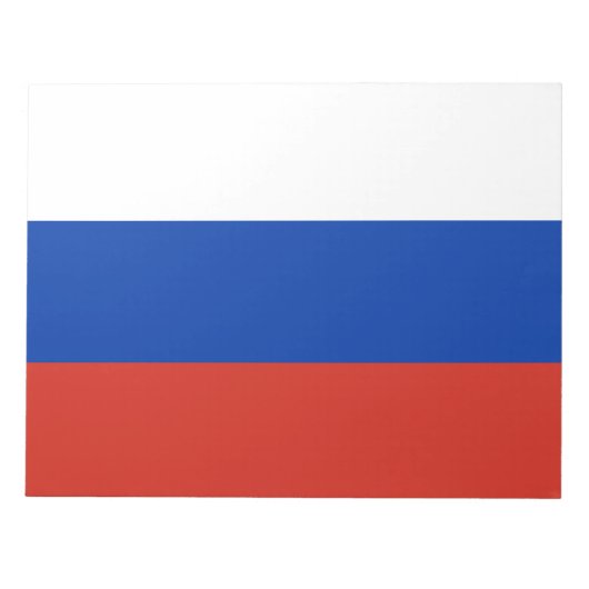 Notitieblok Russische vlag (Rusland) (Voorkant)