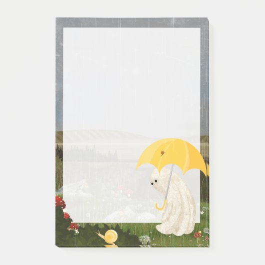 Notitieblok slak post-it® notes (Voorkant)