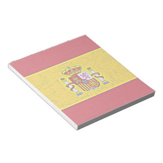 NOTITIEBLOK SPANJE VLAG