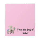 Notitieblok - Twee alpaca-poppen (Voorkant)