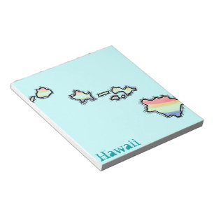 Notitieblok van de Hawaiiaanse eilandketen
