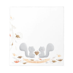 Notitieblok van de liefdeseekhoorn