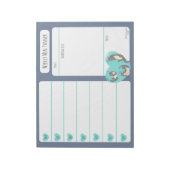 Notitieblok van de Otter Weekly Meal Planer (Gedraaid)