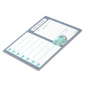 Notitieblok van de Otter Weekly Meal Planer (Schuin)