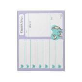 Notitieblok van de Otter Weekly Meal Planer (Gedraaid)