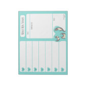 Notitieblok van de Otter Weekly Meal Planer (Gedraaid)