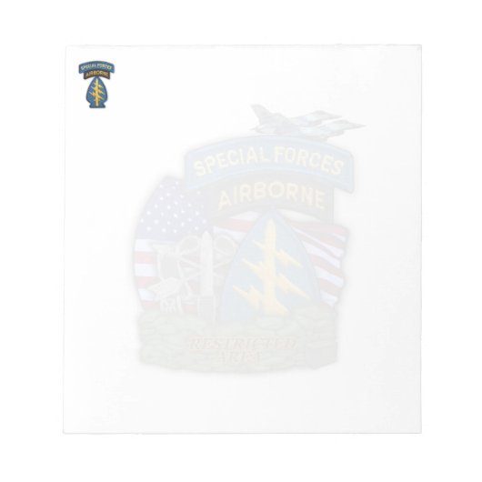 Notitieblok van de speciale legerboten voor groene (Voorkant)