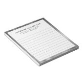 Notitieblok van het bedrijf van de bedrijfsnaam va (Schuin)