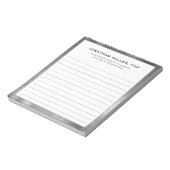 Notitieblok van het bedrijf van de bedrijfsnaam va (Gedraaid)