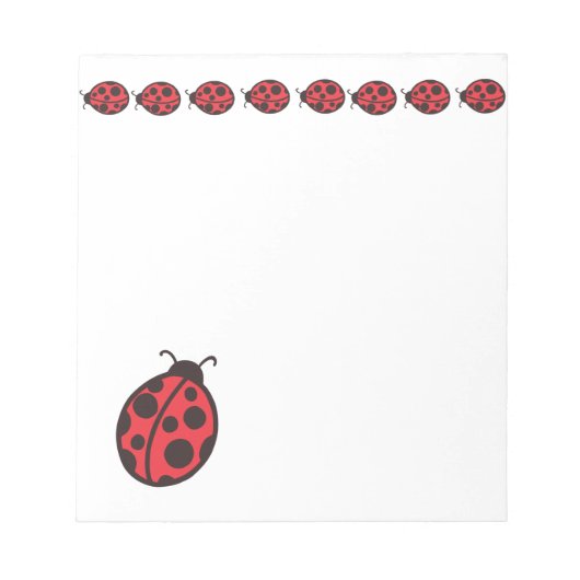 Notitieblok van Ladybugs (Voorkant)