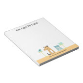 Notitieblok van Pet Sitter (Schuin)