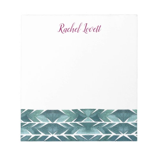 Notitieblok voor groene cactus (Voorkant)